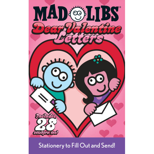 Mad Libs - Dear Valentine Letters