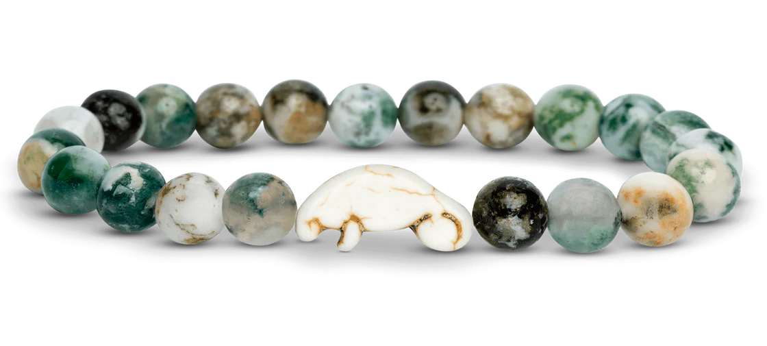 The Drift Bracelet - Manatee, Seagrass Green