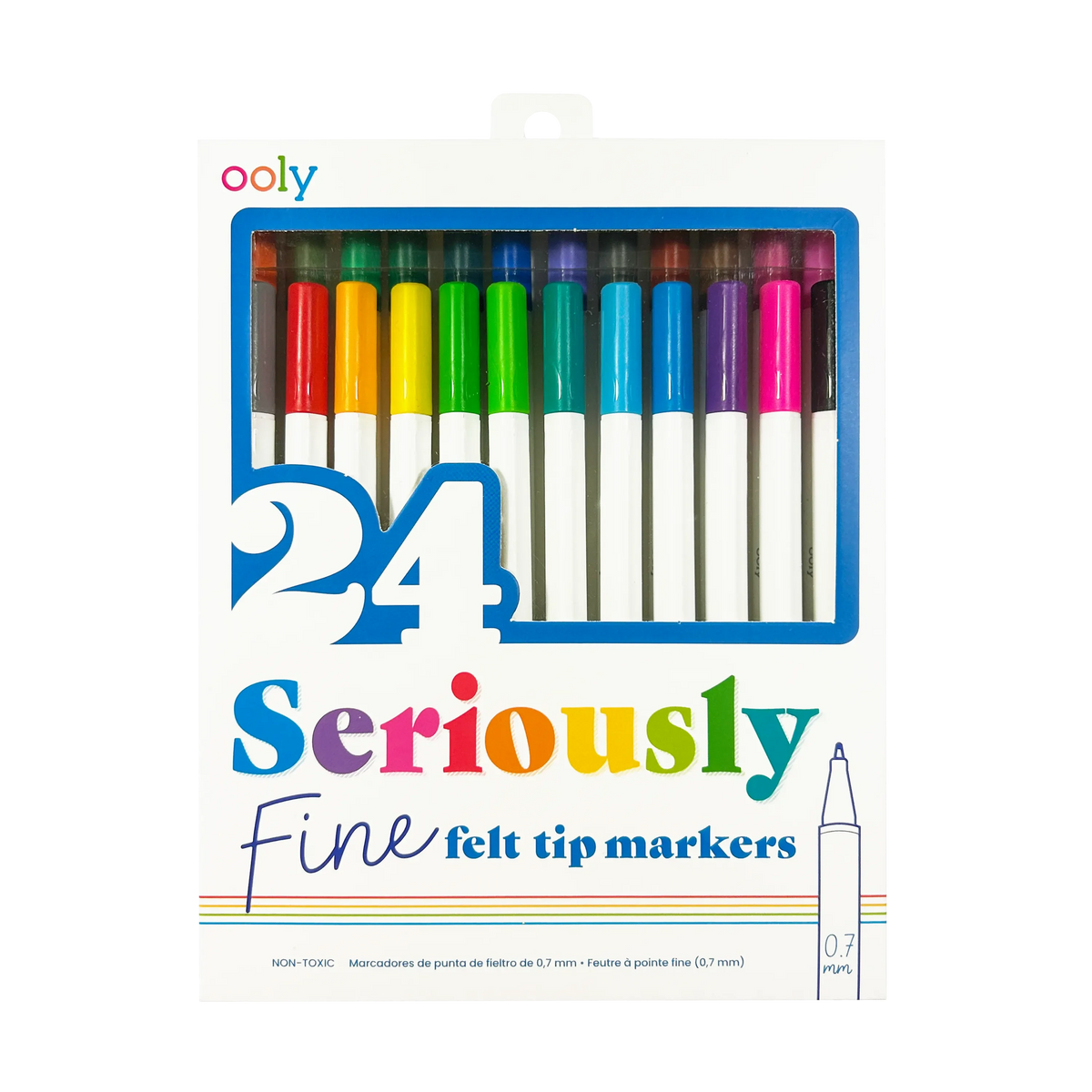 Seriously: Fine Felt Tip Markers