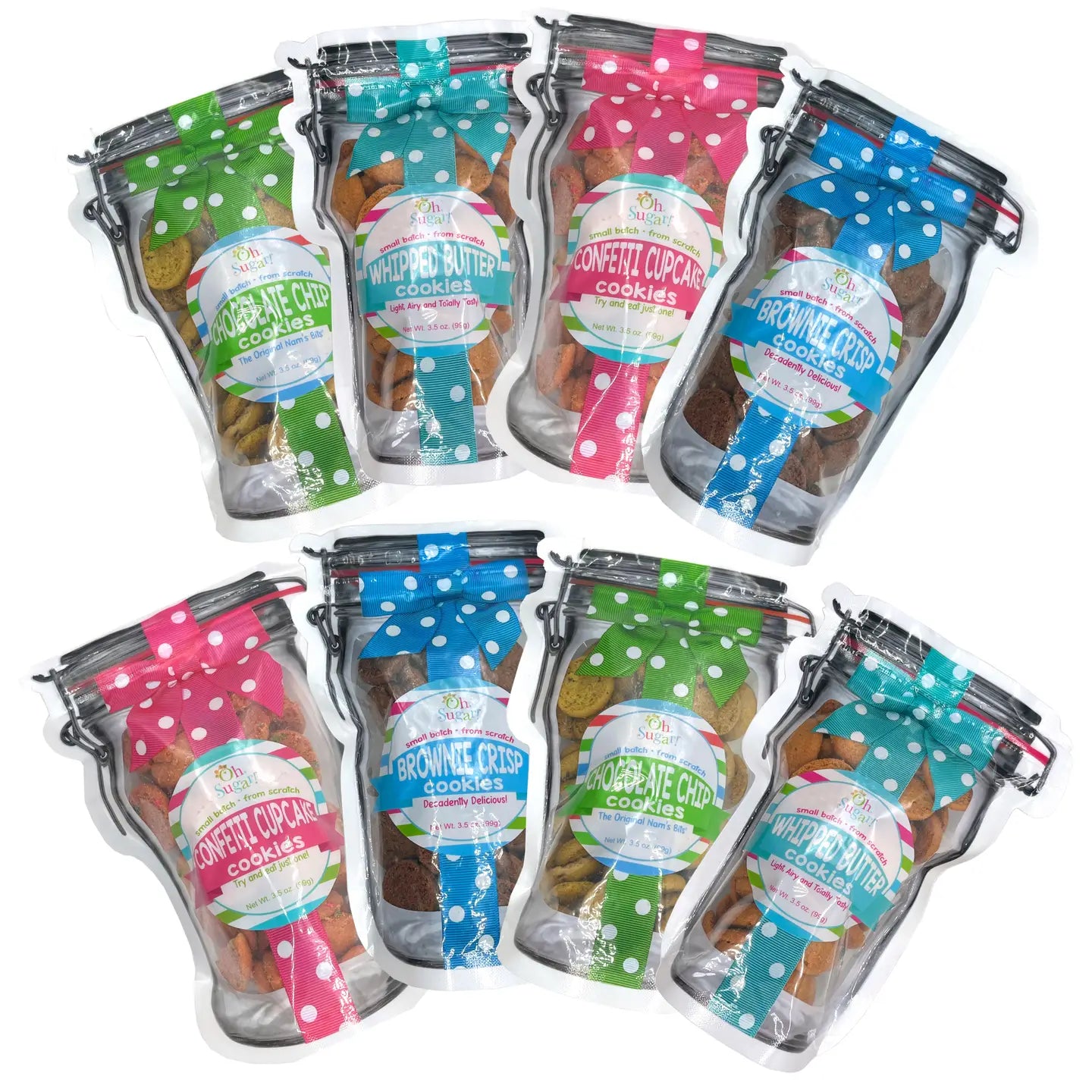 Cookie Mason Jar Pouch - Everyday