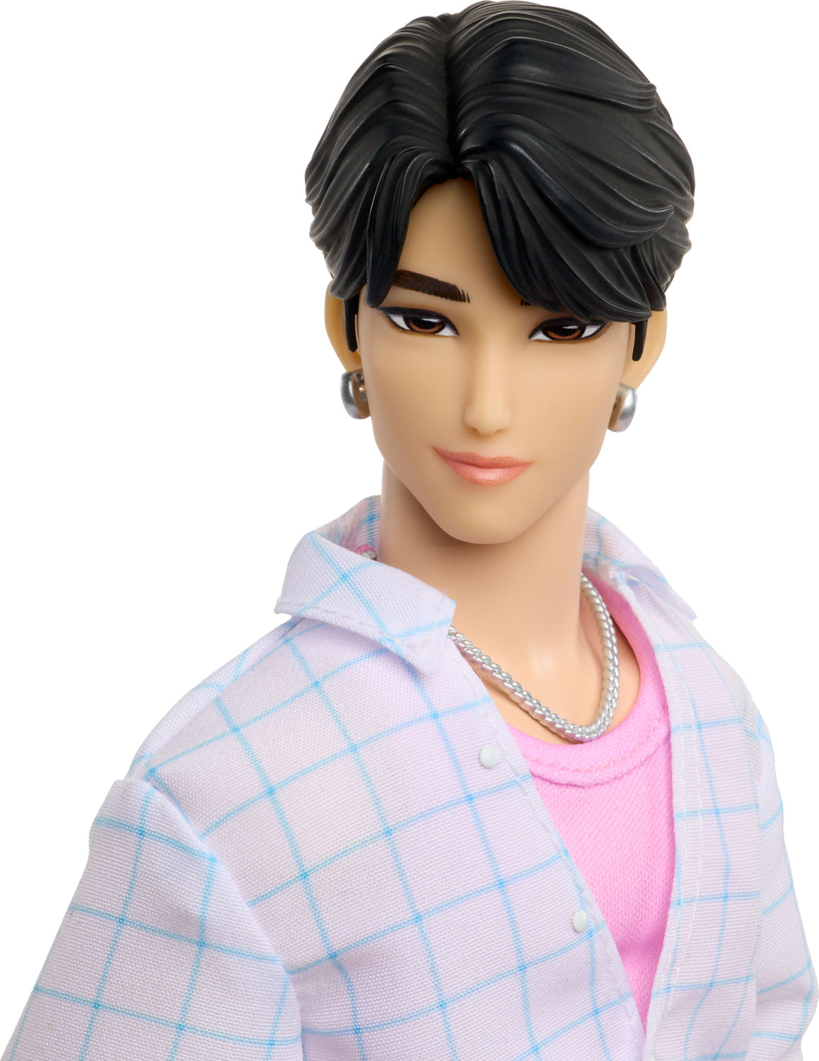 Mattel KPop Demon Hunters Saja Boys Jinu Fashion Doll in “Soda Pop” Look with Themed Movie Accessories