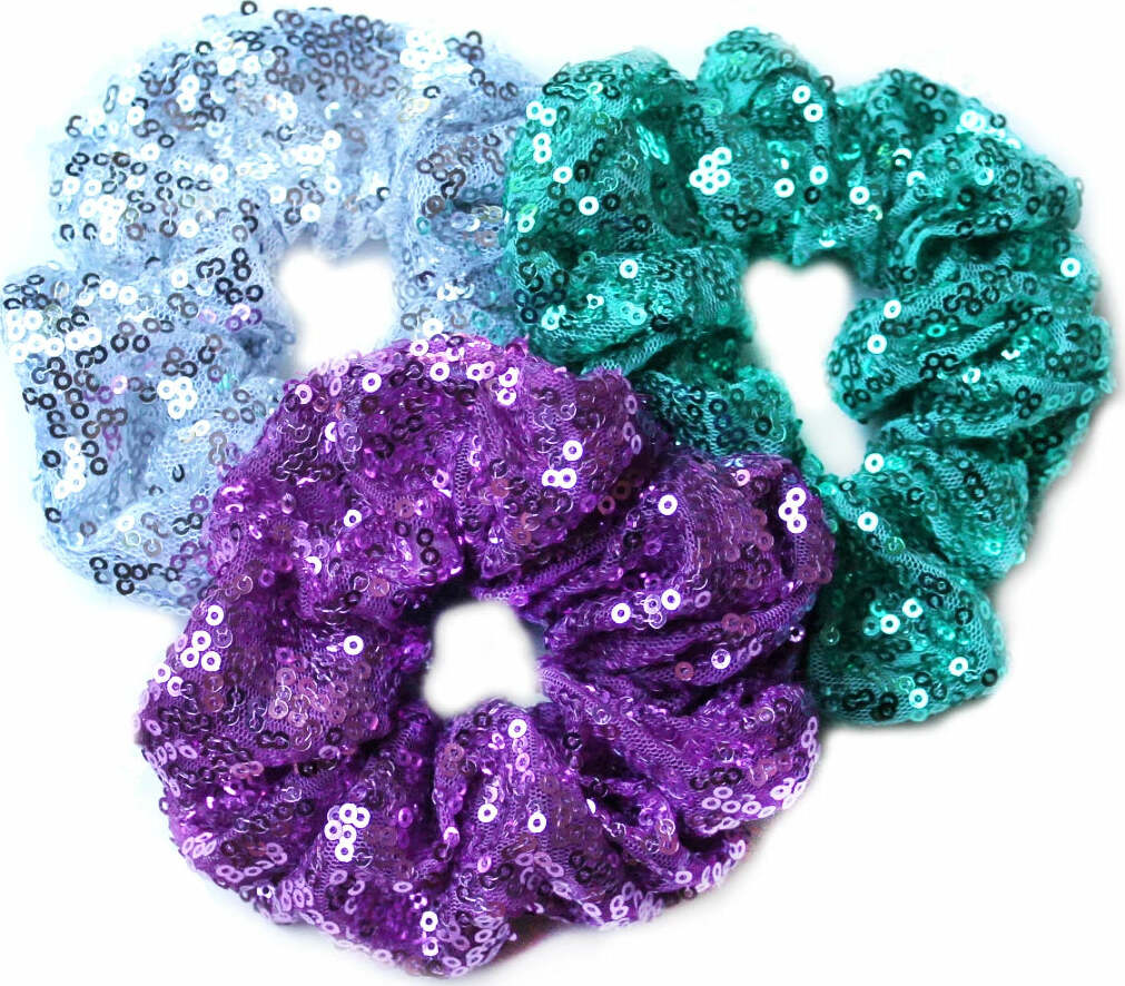 Sequin Scrunchies