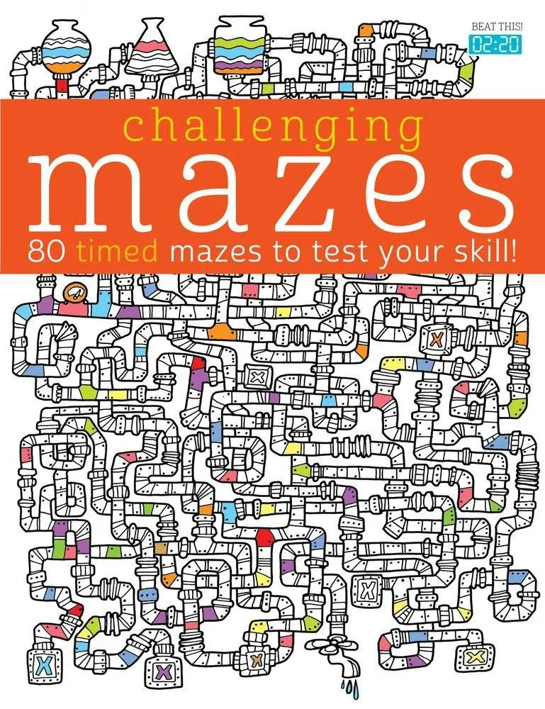 Challenging Mazes - 80 Timed Mazes