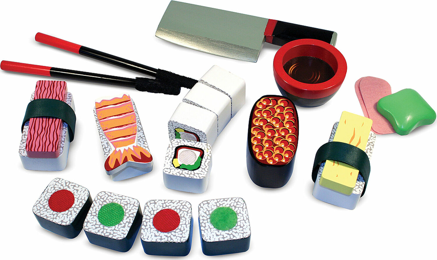 Sushi Slicing Play Set - Wooden Play Food