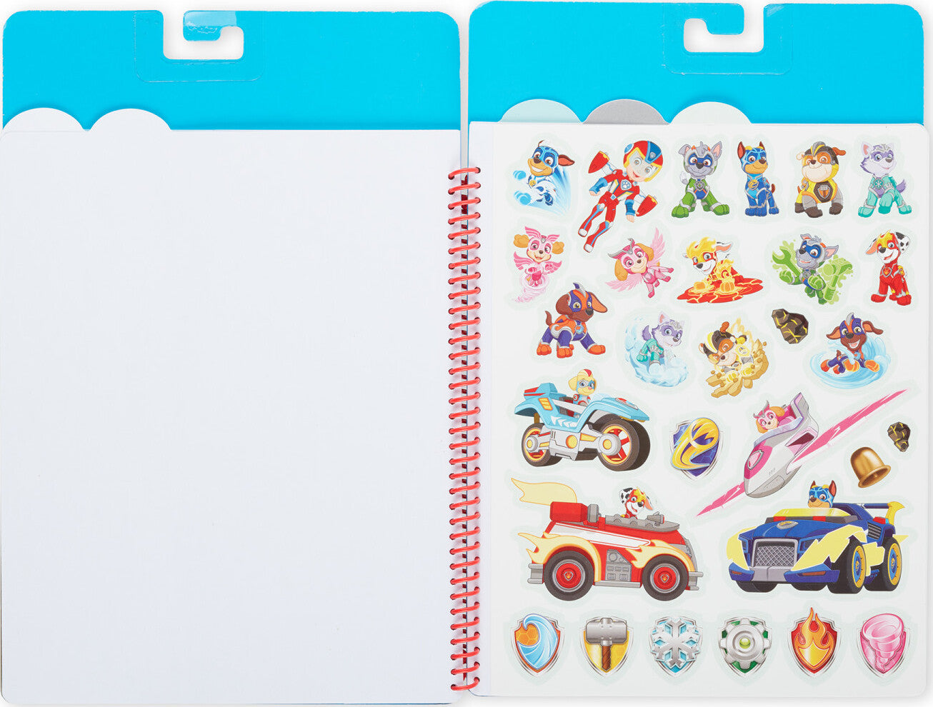 Paw Patrol Restickable Stickers Flip-Flap Pad - Adventure Bay