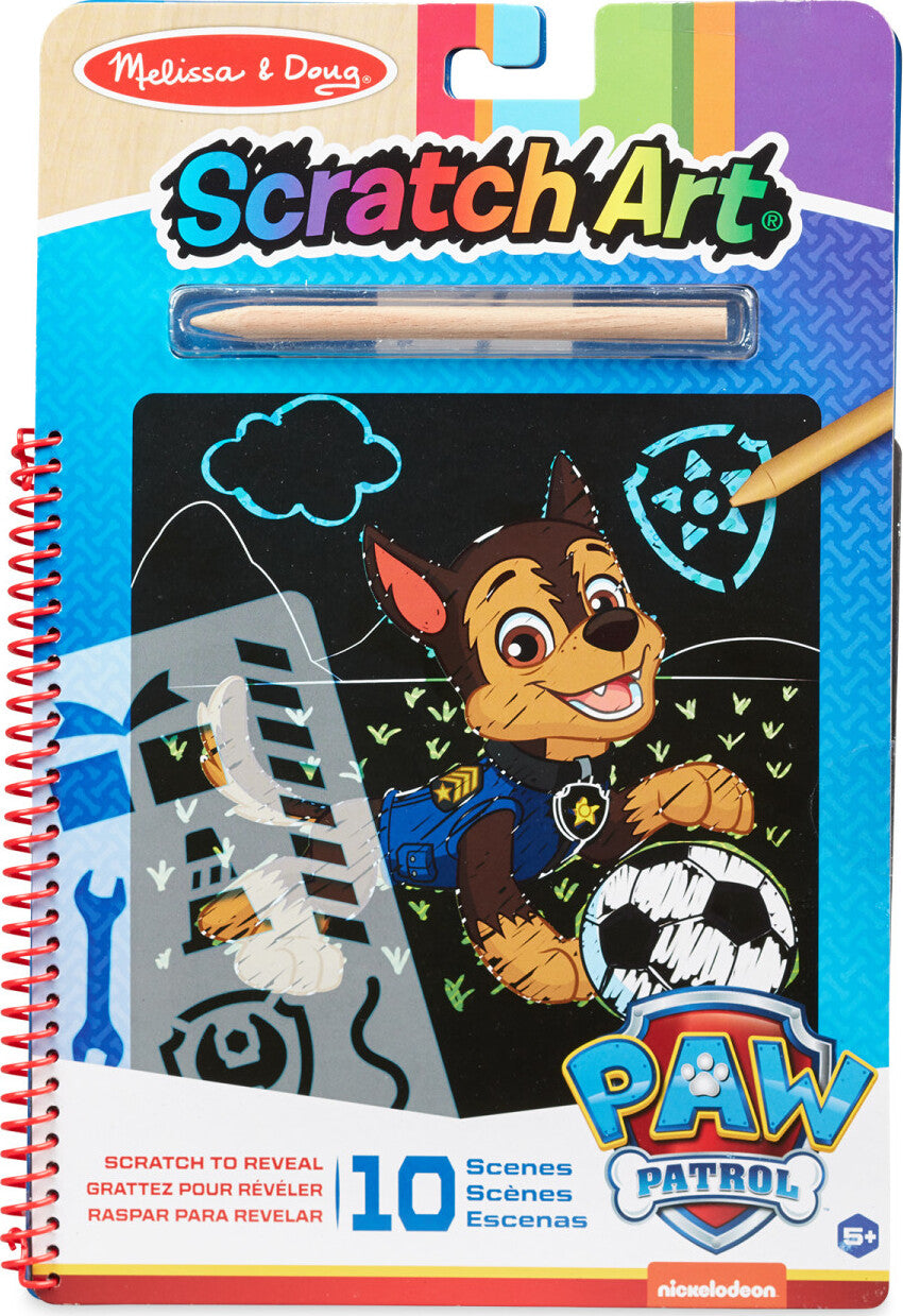 Paw Patrol Scratch Art Pad - Chase