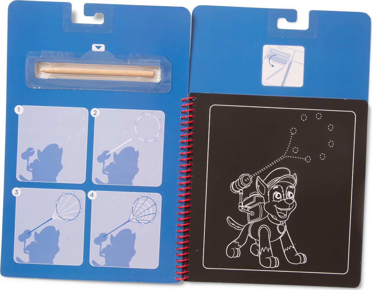 Paw Patrol Scratch Art Pad - Chase