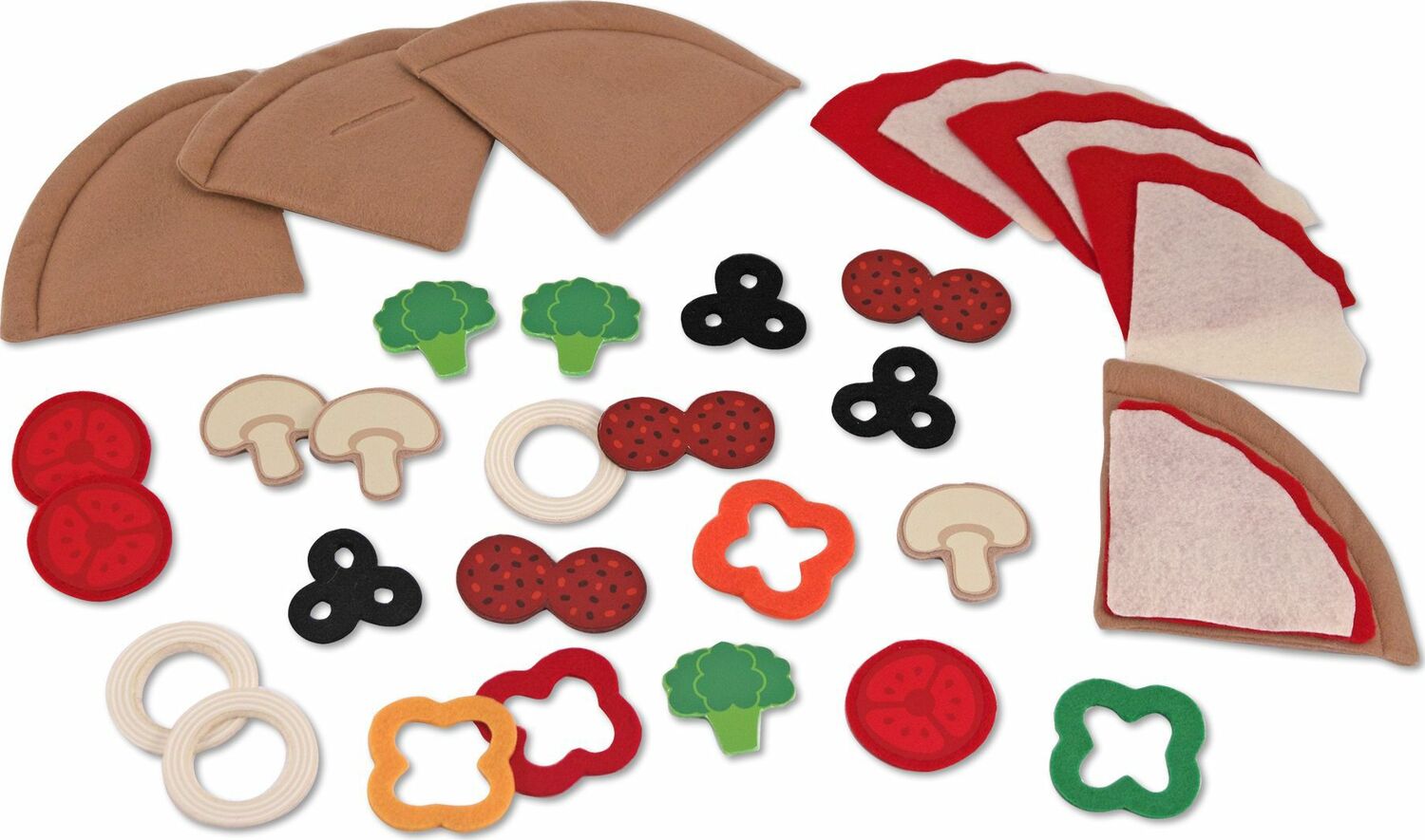 Felt Play Food - Pizza Set