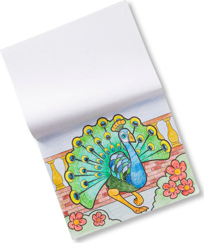 Jumbo Coloring Pad - Animals