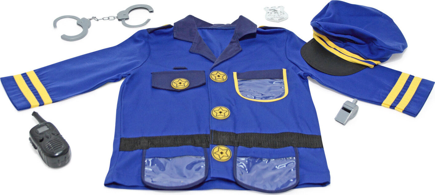 Police Officer Role Play Costume Set