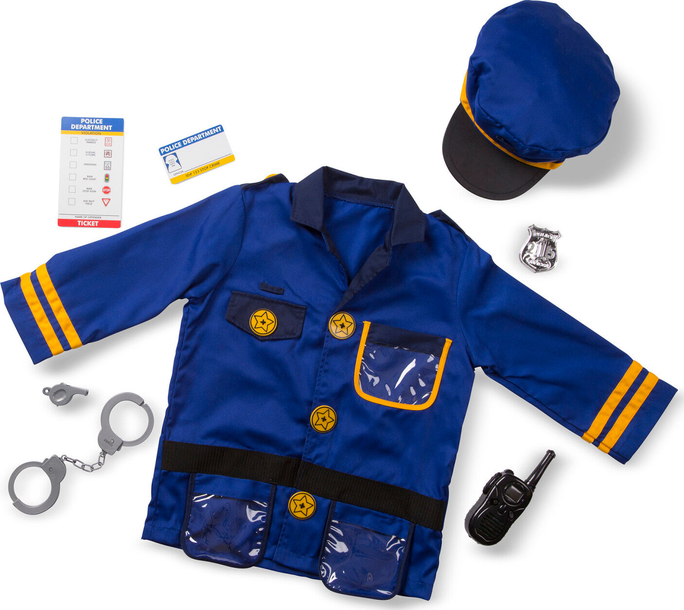 Police Officer Role Play Costume Set