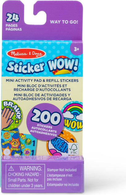 Sticker WOW! Mini Activity Pad with Refill Stickers - Rewards