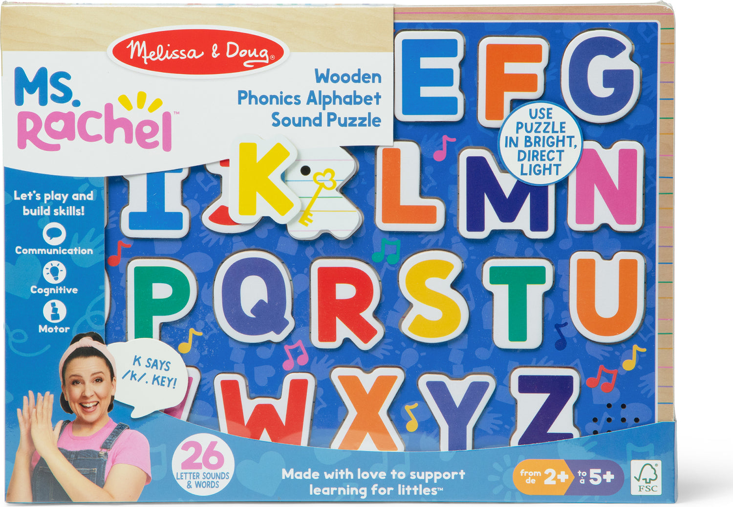 Ms. Rachel Alphabet Phonics Puzzle