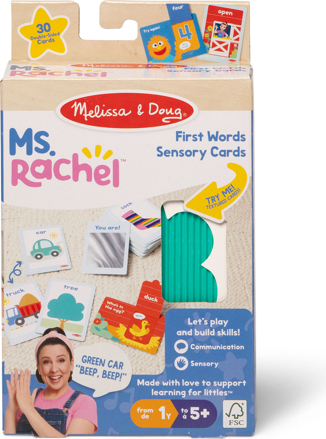 Ms. Rachel 1st Words Flashcards