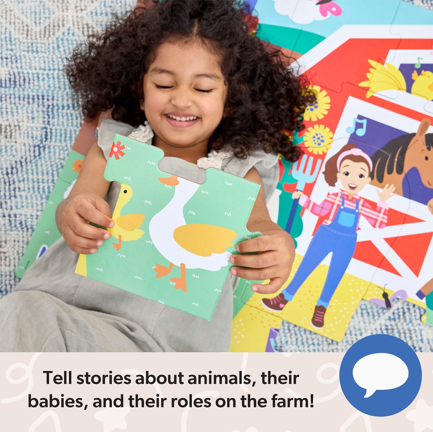 Ms. Rachel Floor Puzzle - FARM