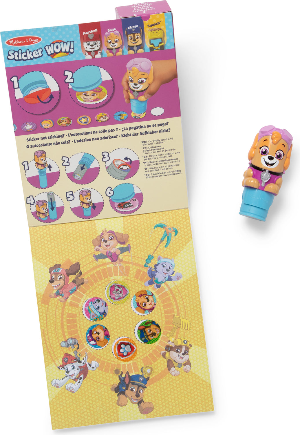 Sticker WOW! Activity Pad & Sticker Stamper - Skye