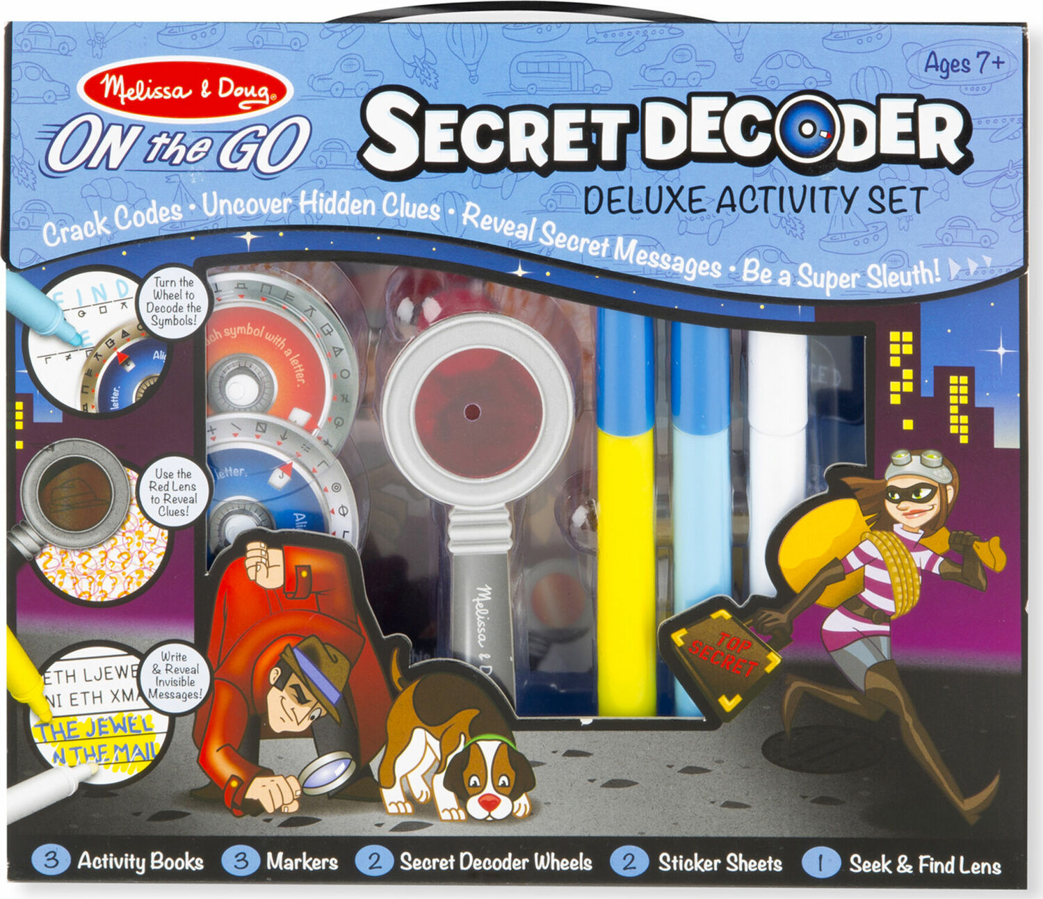 Secret Decoder Deluxe Activity Set - On the Go