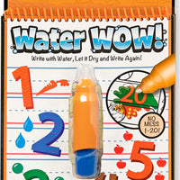 Water Wow! Numbers - On the Go Travel Activity