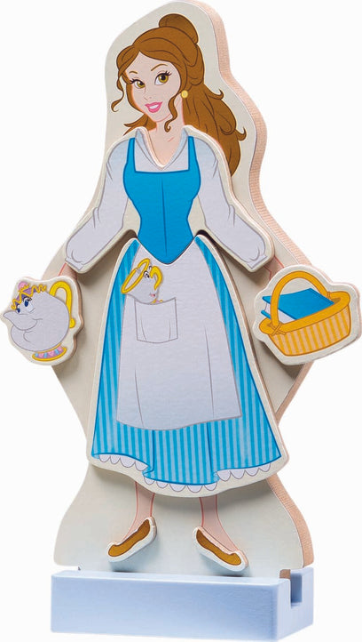 Belle Wooden Magnetic Dress-Up