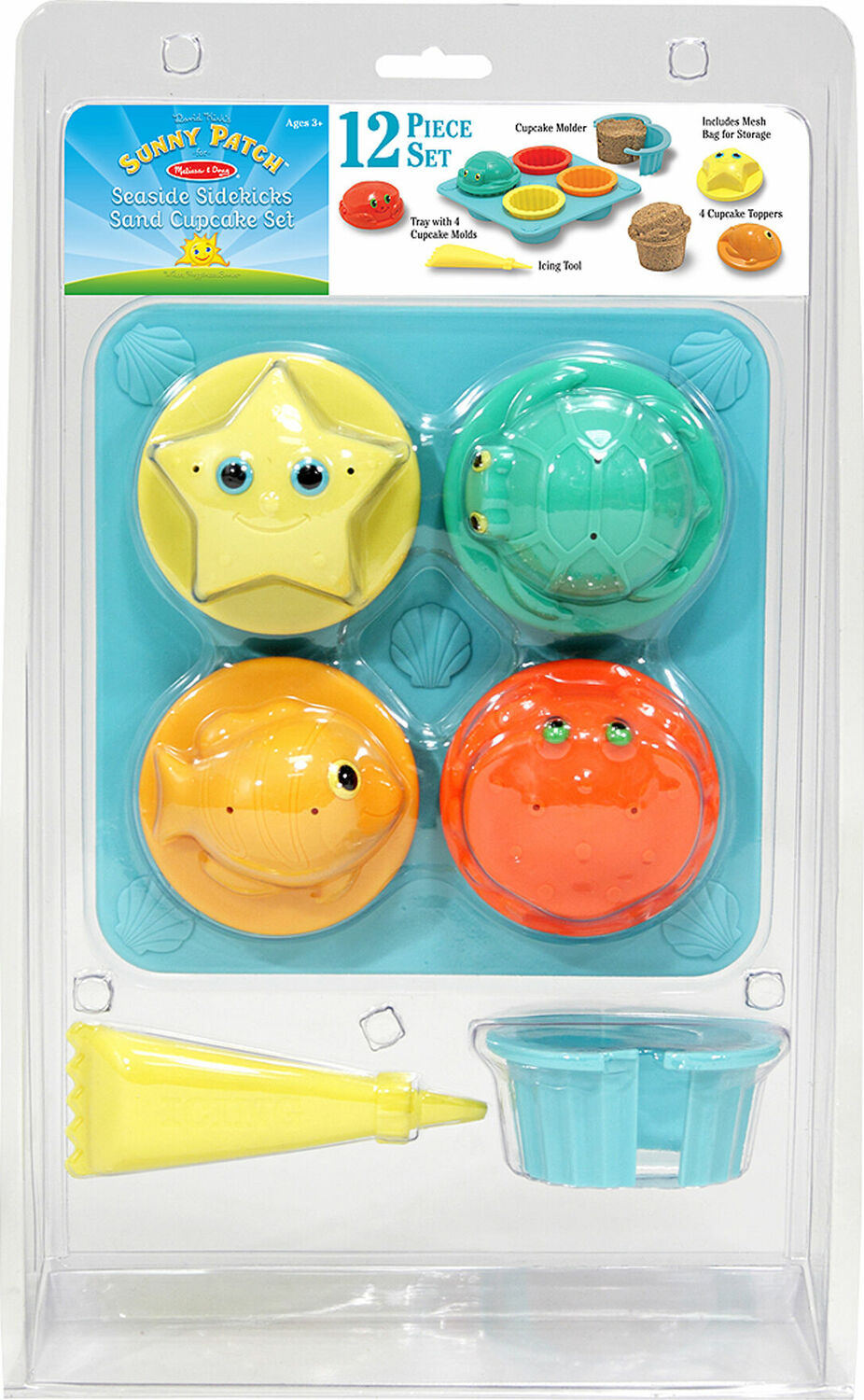 Seaside Sidekicks Sand Cupcake Set