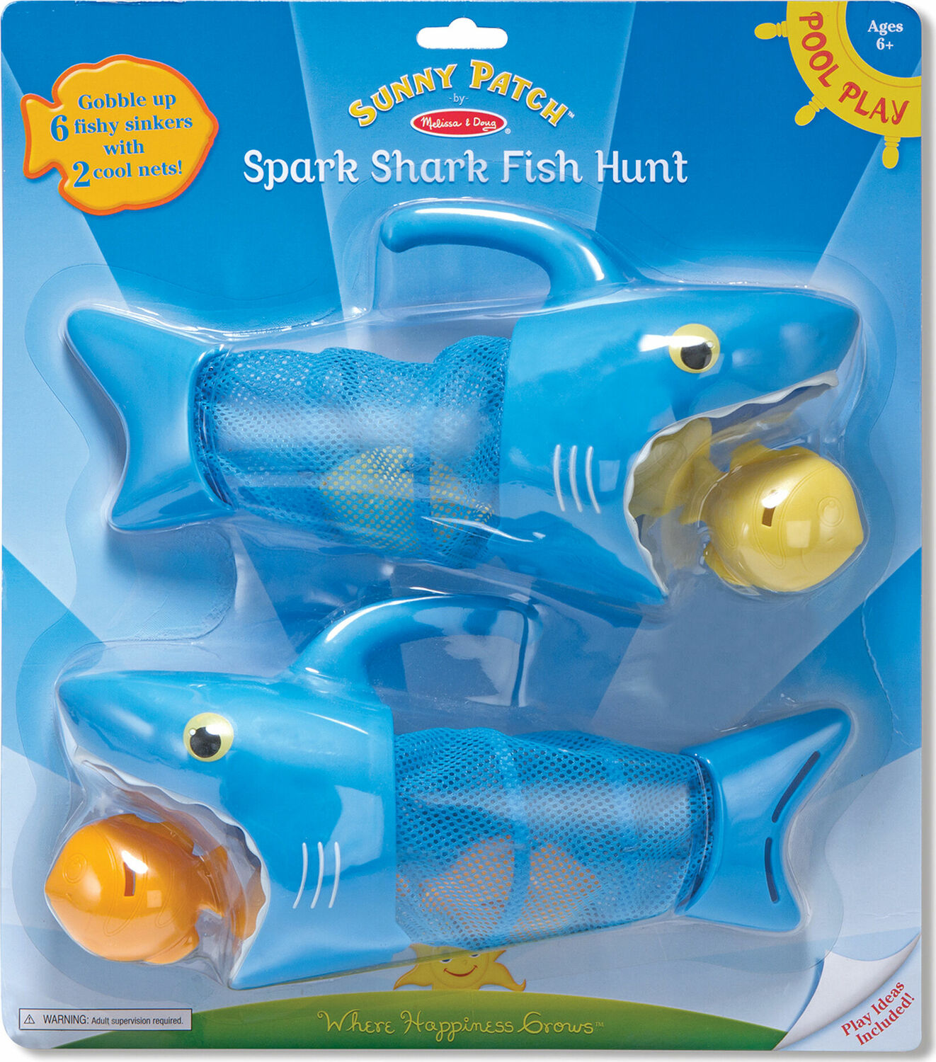 Spark Shark Fish Hunt Pool Toy