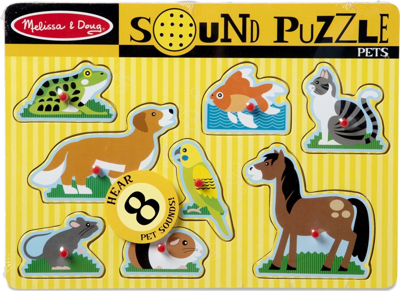 Pets Sound Puzzle - 8 Pieces