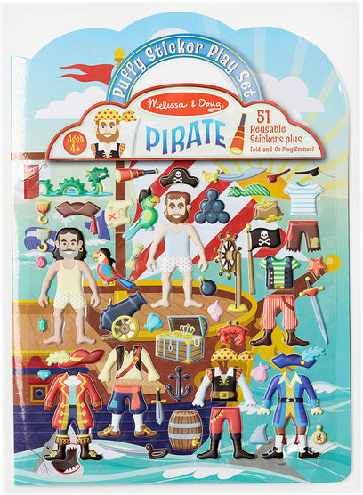 Puffy Stickers Play Set - Pirate