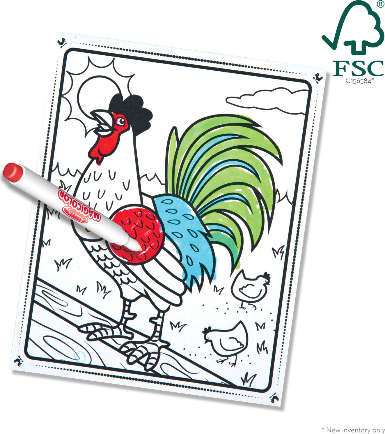 Magicolor - On the Go - Farm Animals Coloring Pad