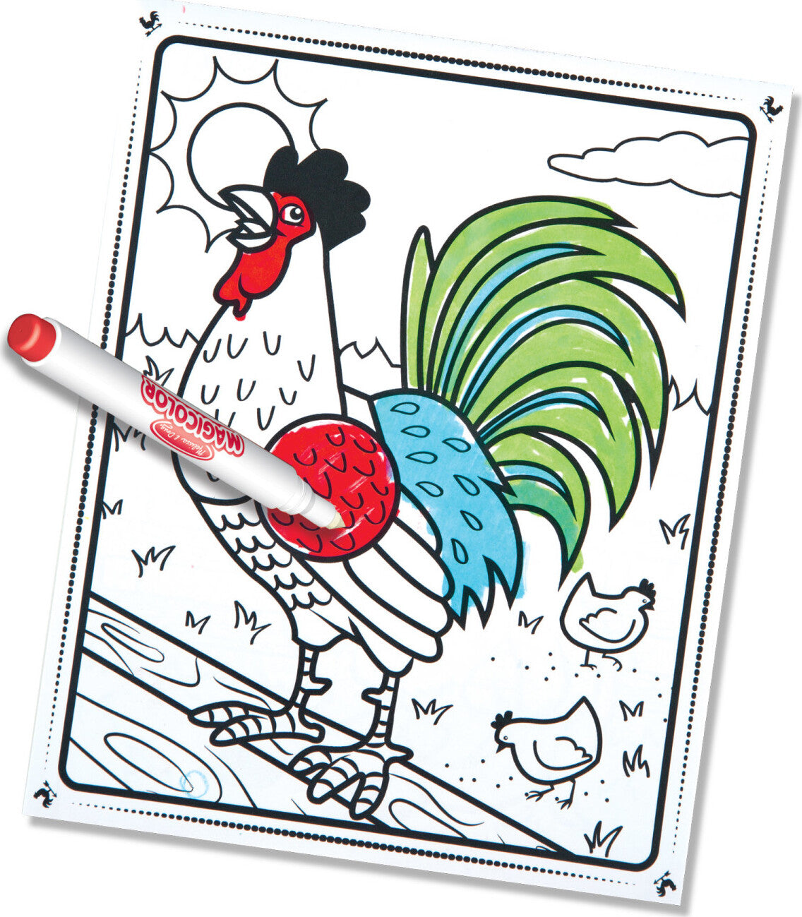 Magicolor - On the Go - Farm Animals Coloring Pad