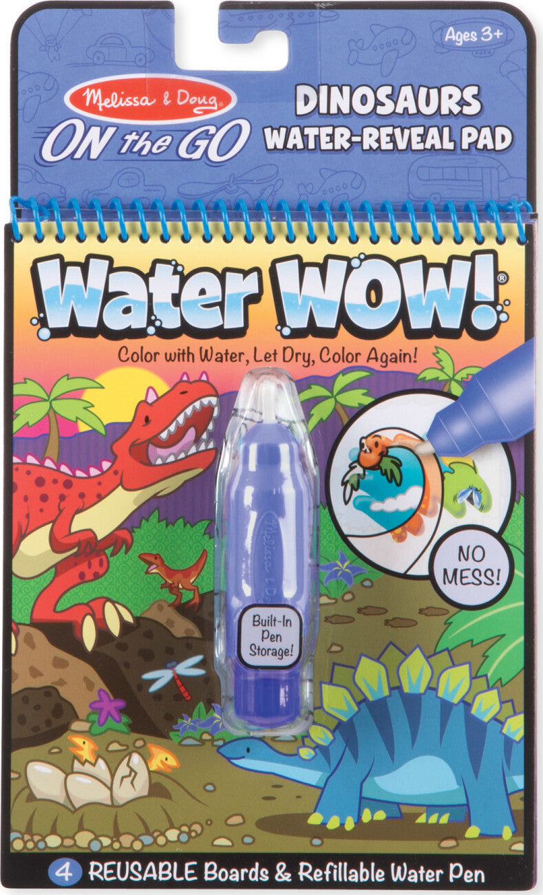 Water Wow! Dinosaurs Water-Reveal Pad - On the Go Travel Activity