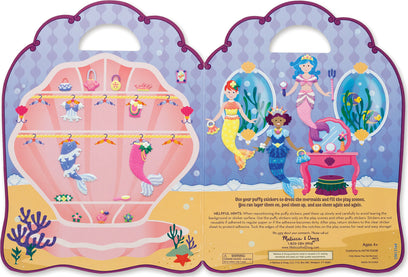 Puffy Sticker Play Set: Mermaid