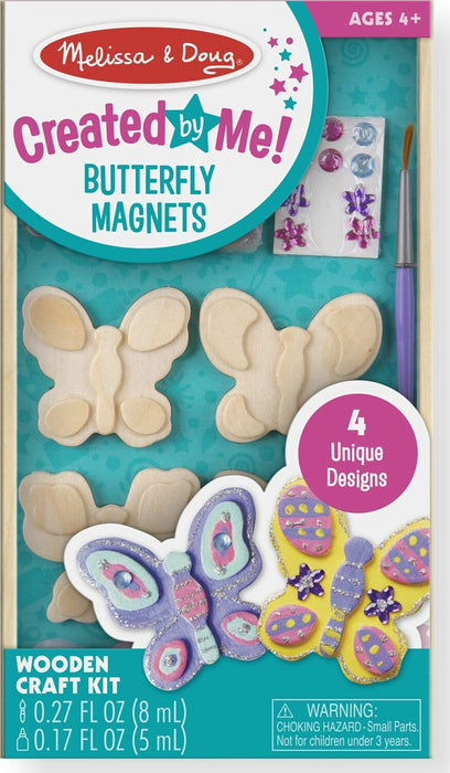 Created by Me! Butterfly Magnets Wooden Craft Kit