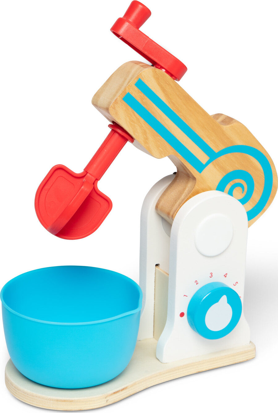 Wooden Make-a-Cake Mixer Set