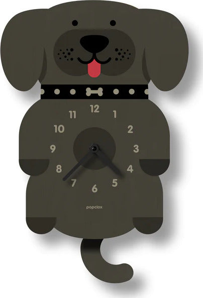 Pendulum Clock (puppy - assorted colors)