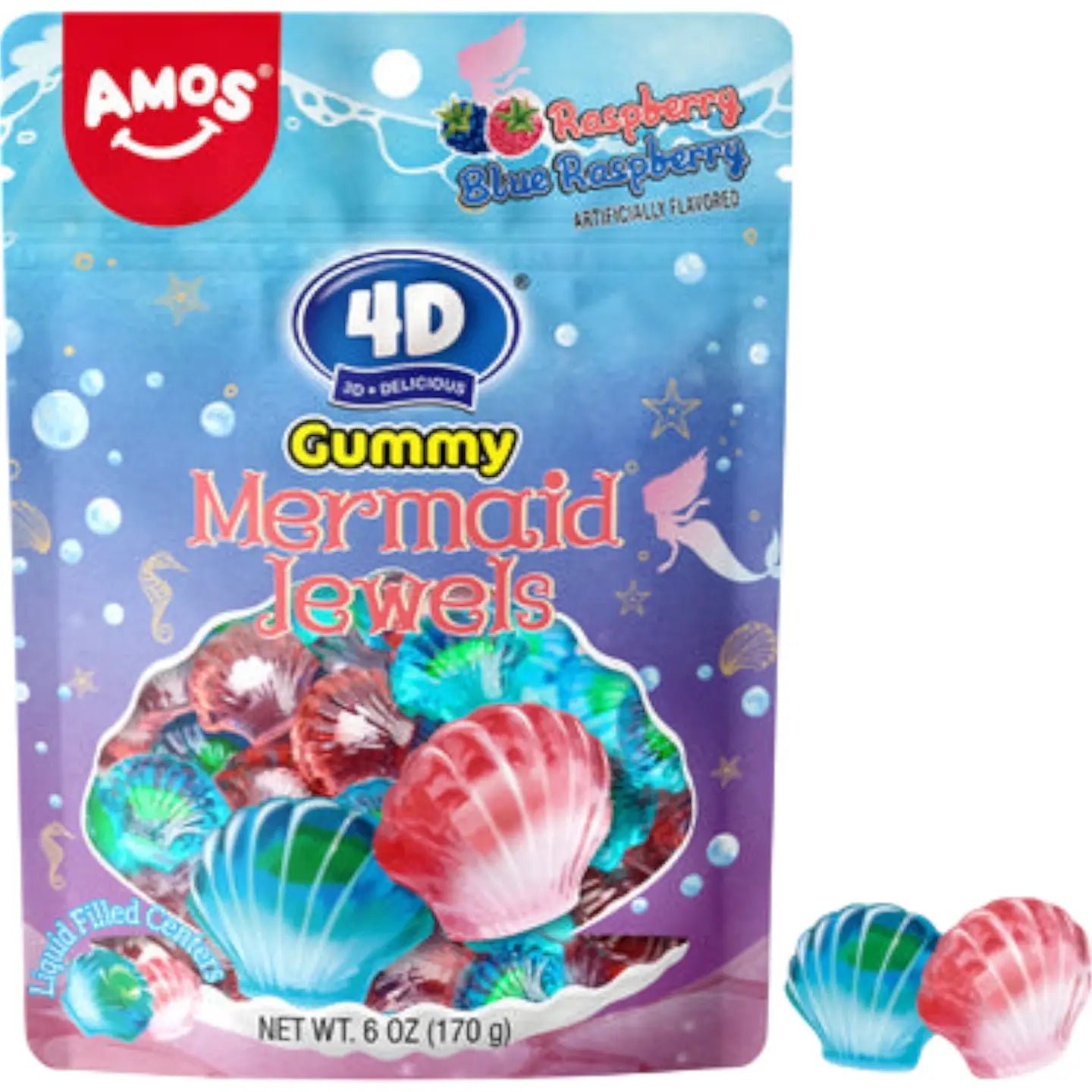 Amos 4D Gummy Mermaid Jewels