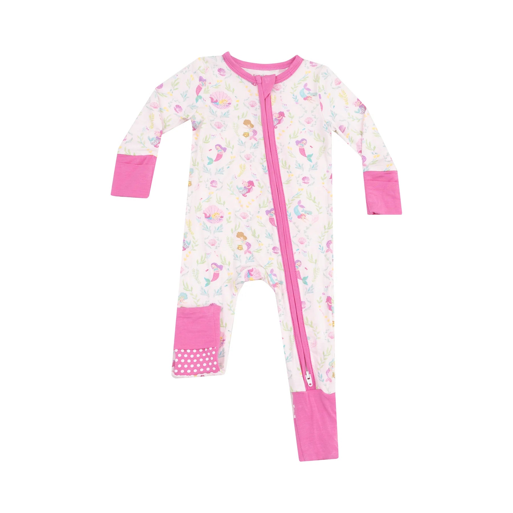Mermaids 2 Way Zipper Romper 6-12 month