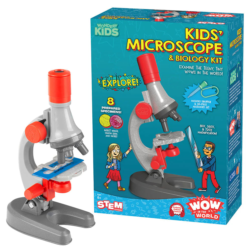 Kids' Microscope and Biology Kit