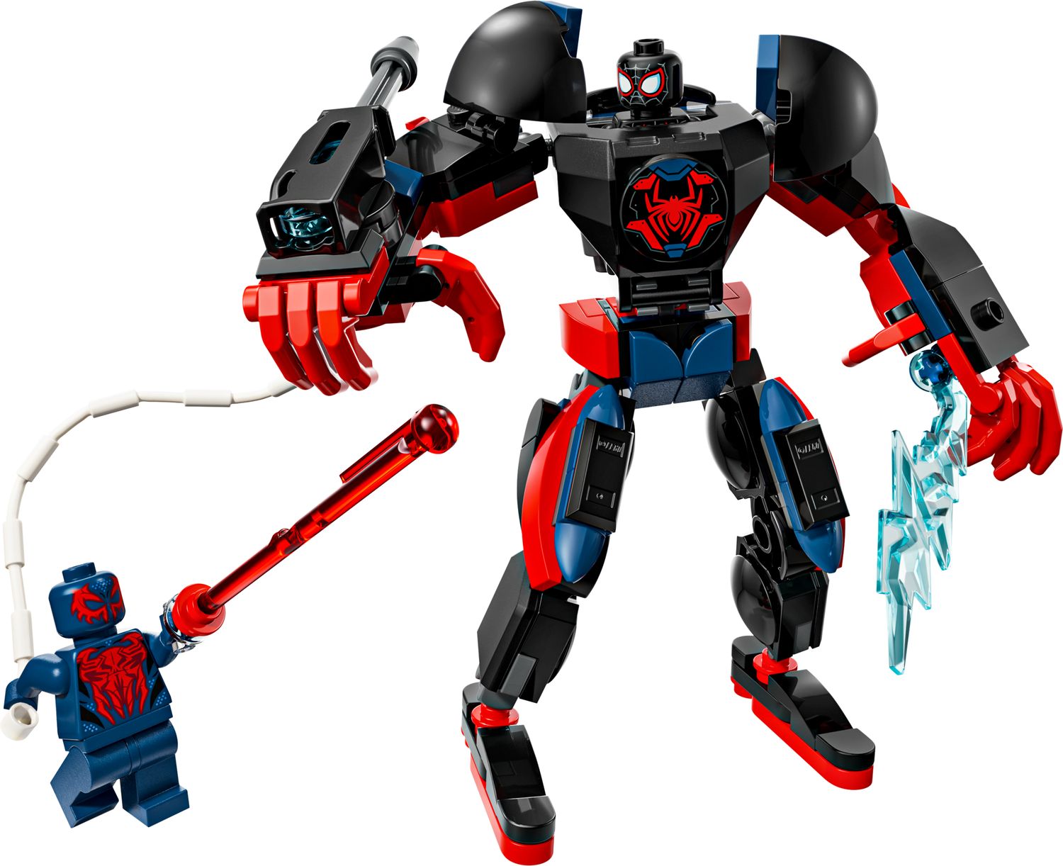 Lego: Miles Norales Mech vs Spiderman