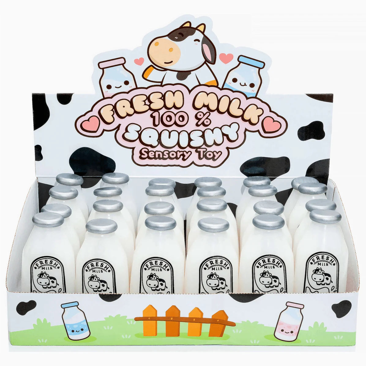 Fresh Milk Squishy Sensory Toy