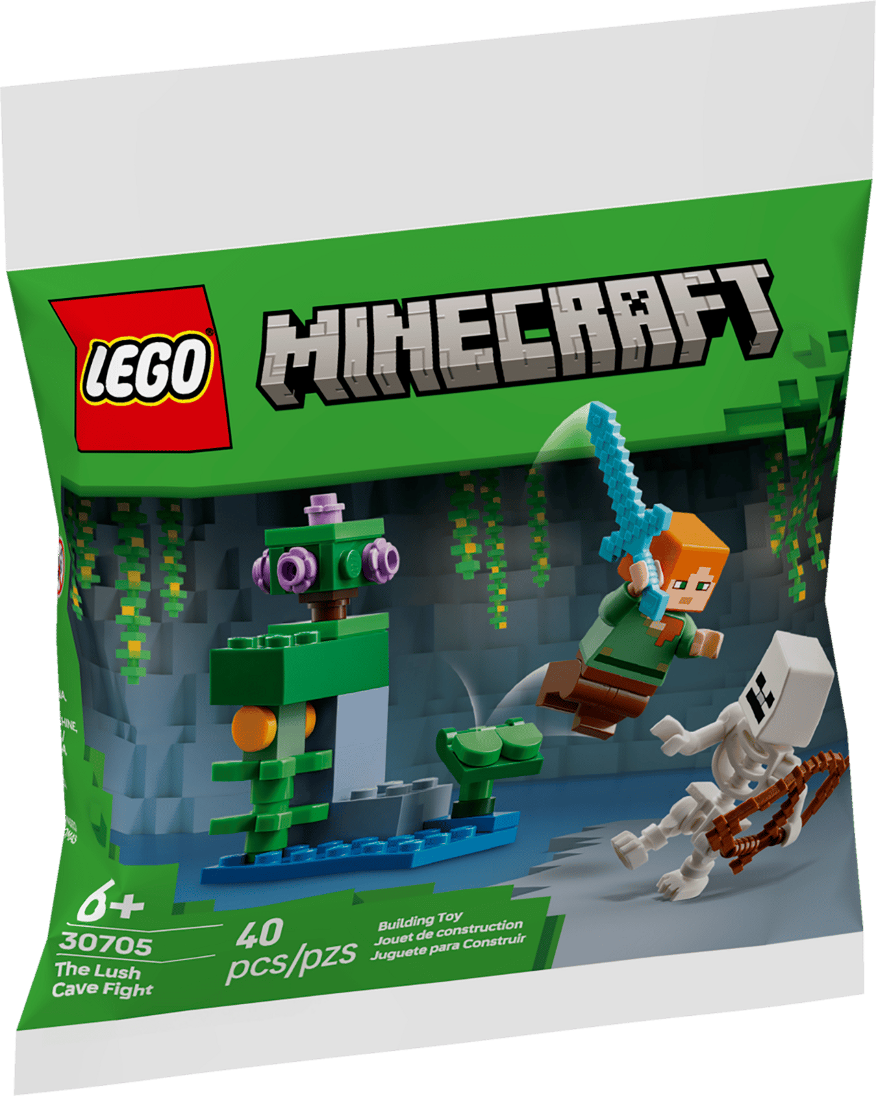 Lego Minecraft The Lush Cave Fight