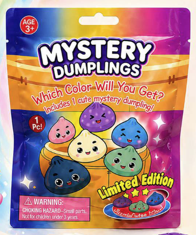 Cute Mini Crazy Fun Steamer Dumpling 1.5"
