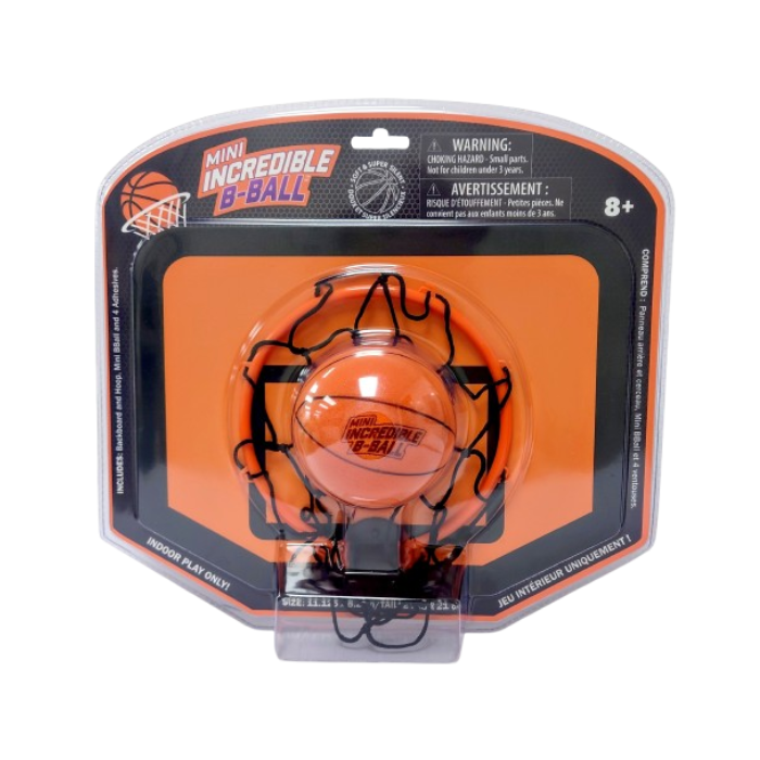 Incredible B-Ball Mini Hoop & Ball