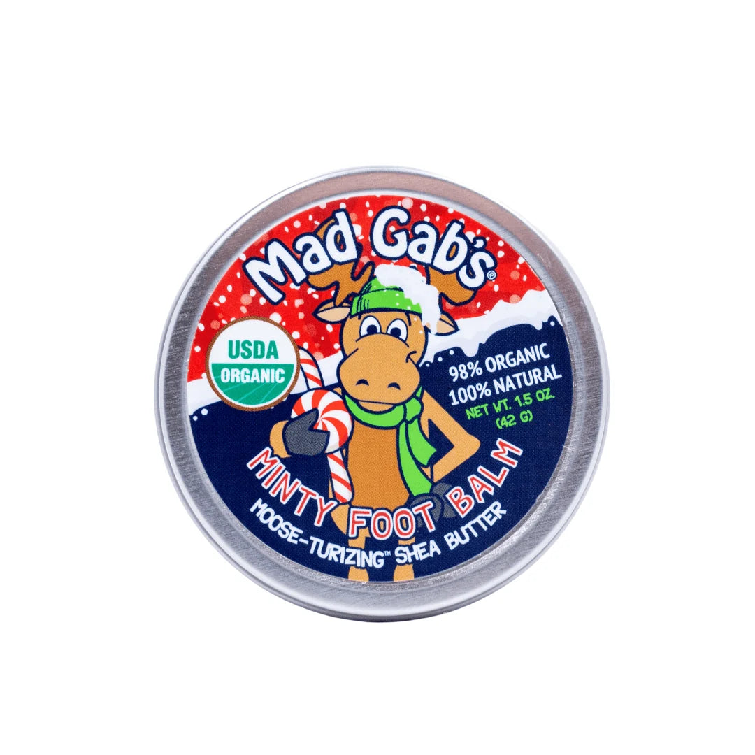 Minty Foot Moose Balm Holiday Tin