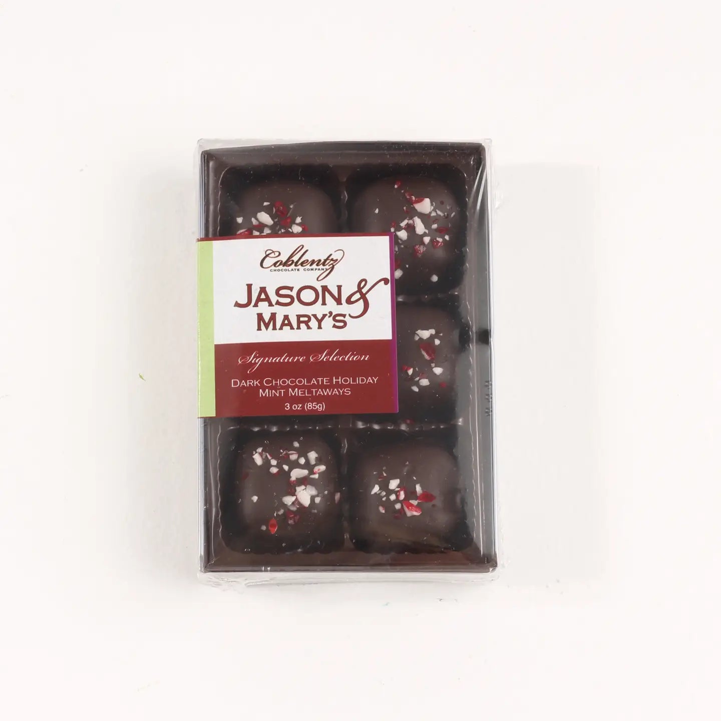 Dark Chocolate Mint Meltaway Holiday Gift Box