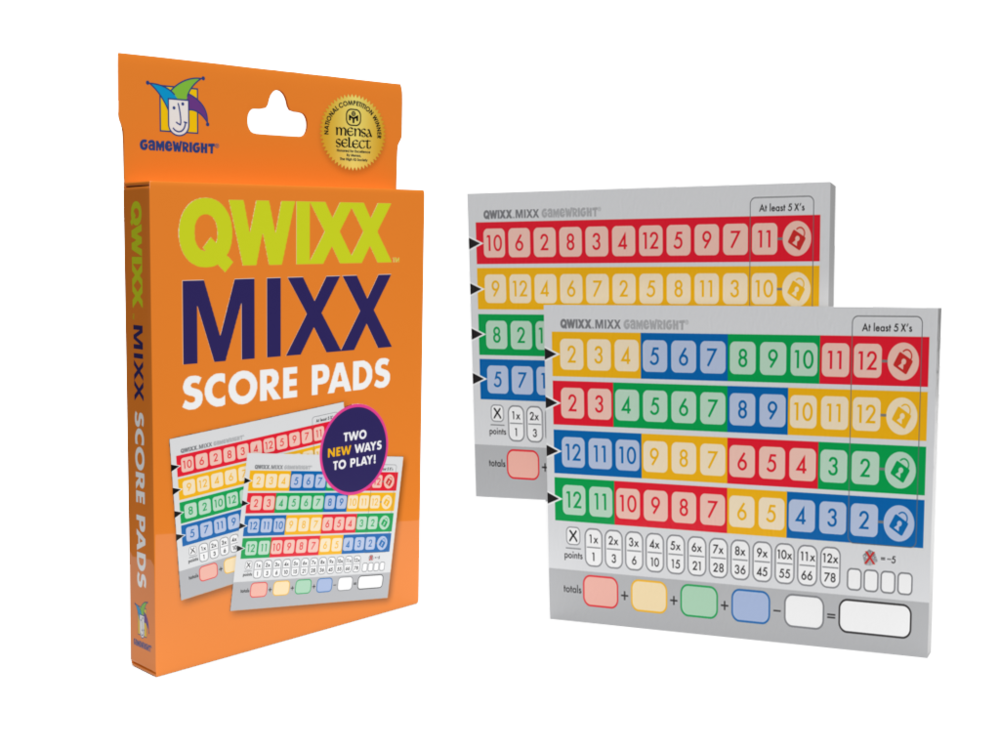 Qwixx mixx pads