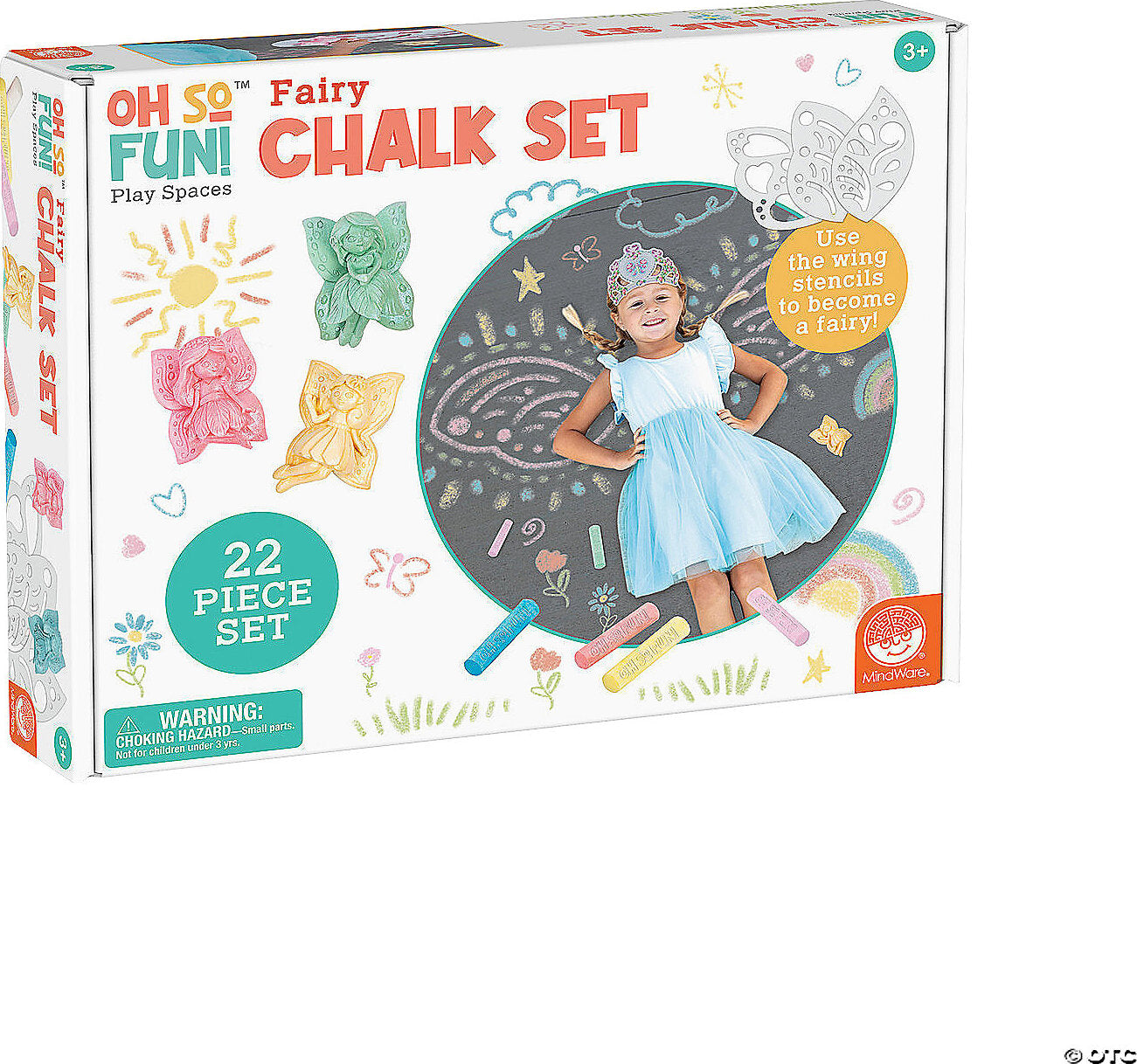 Oh So Fun! Fairy Chalk Set