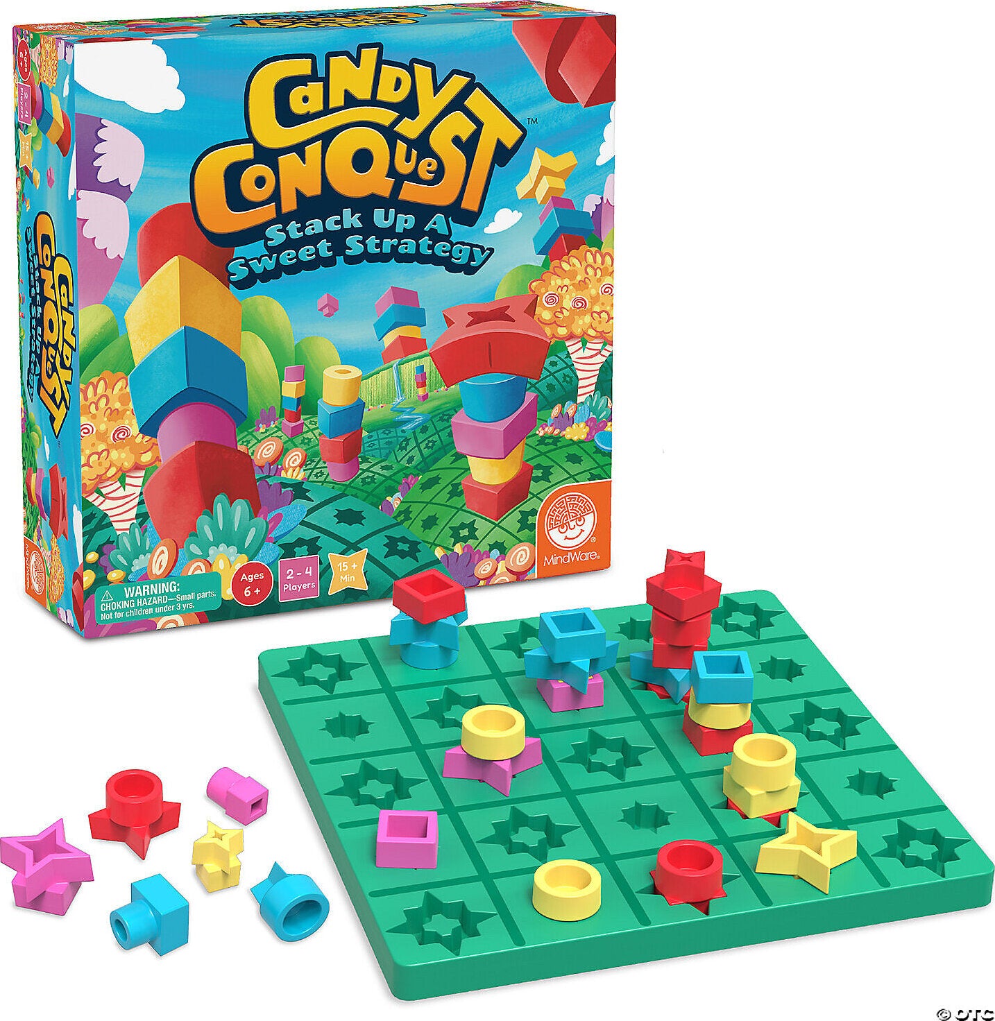 Candy Conquest In-a-Row Classic Board Game