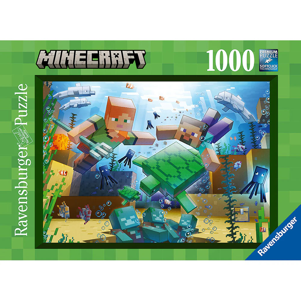 Minecraft Mosaic 1000 pc Puzzle