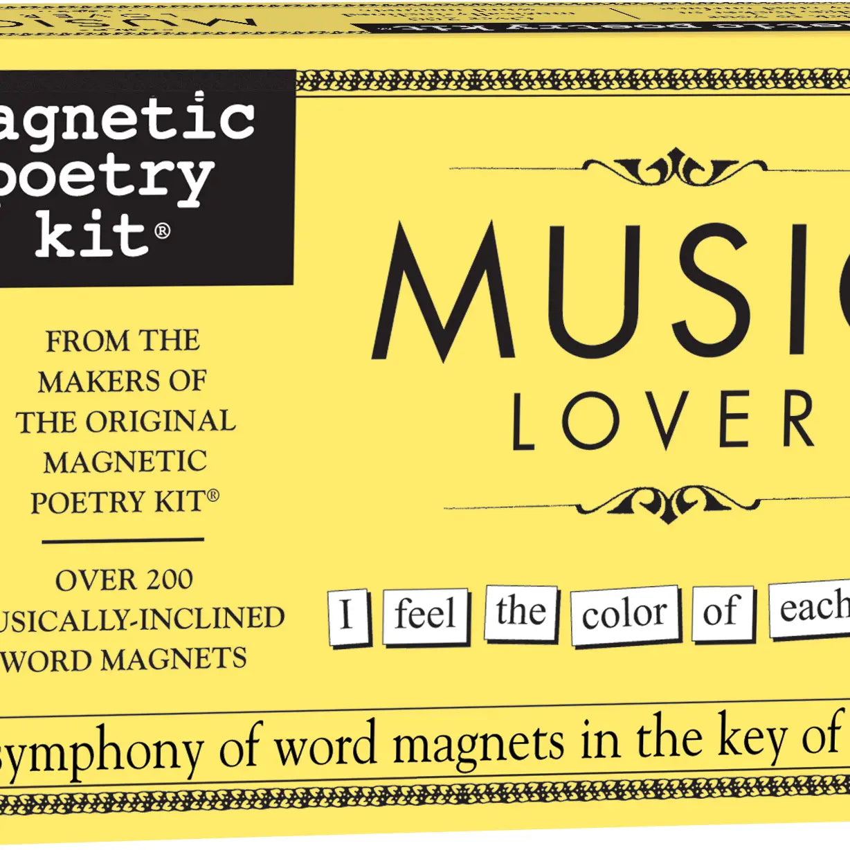 Music Lovers Magnetic Poetry Kit