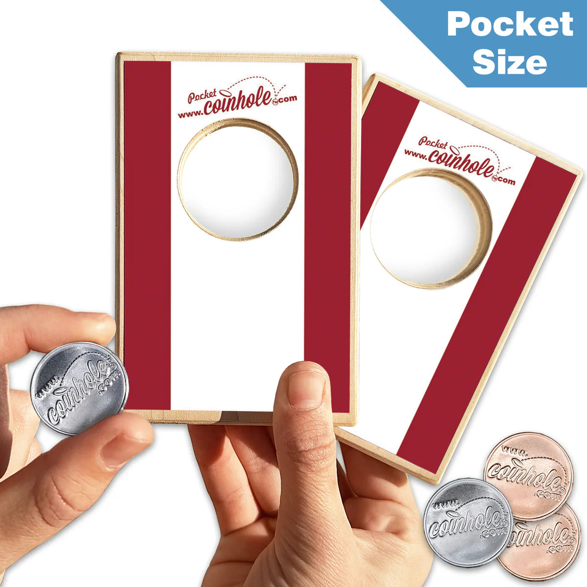 Crimson & White Coinhole